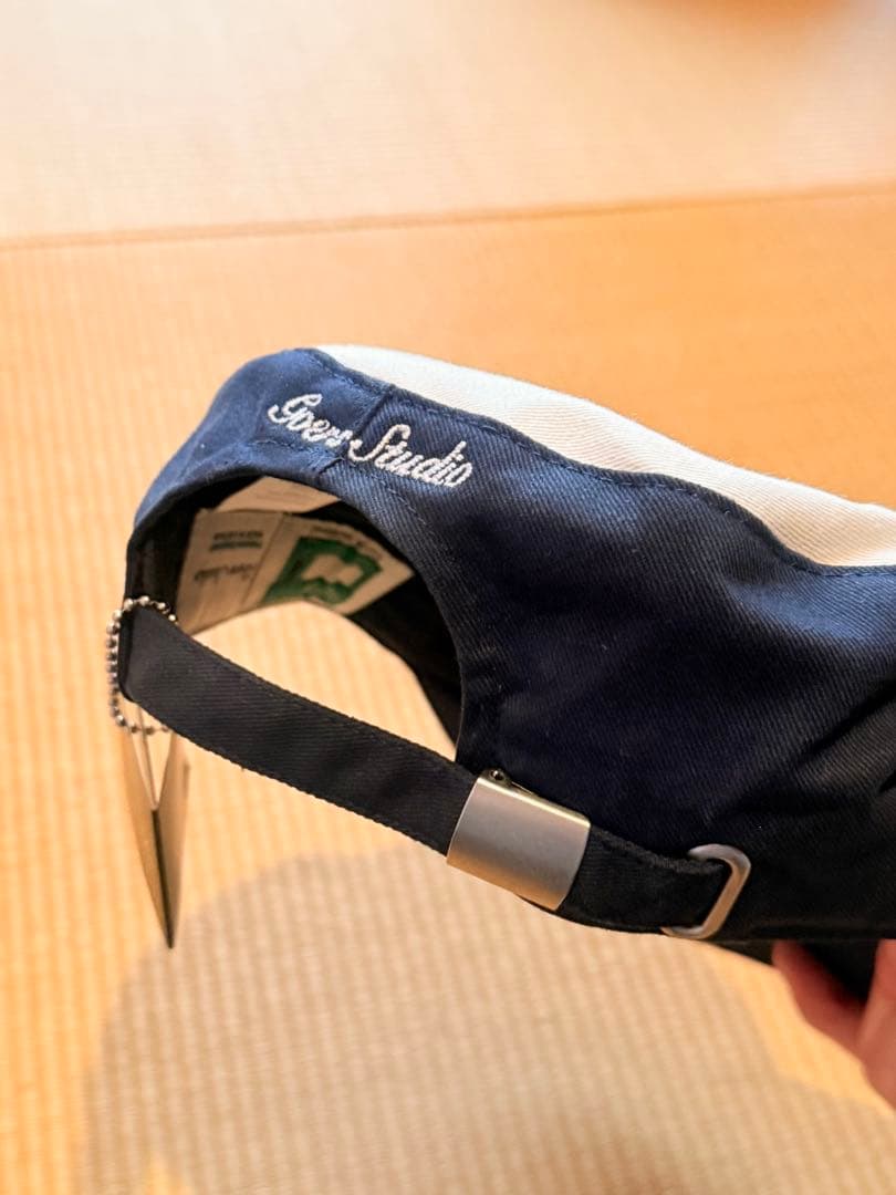 Goers Studio pillbox cap ネイビー