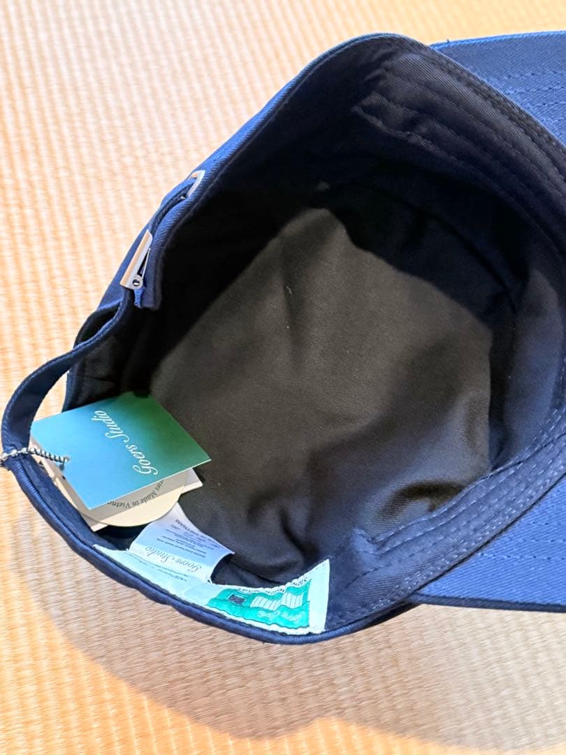 Goers Studio pillbox cap ネイビー