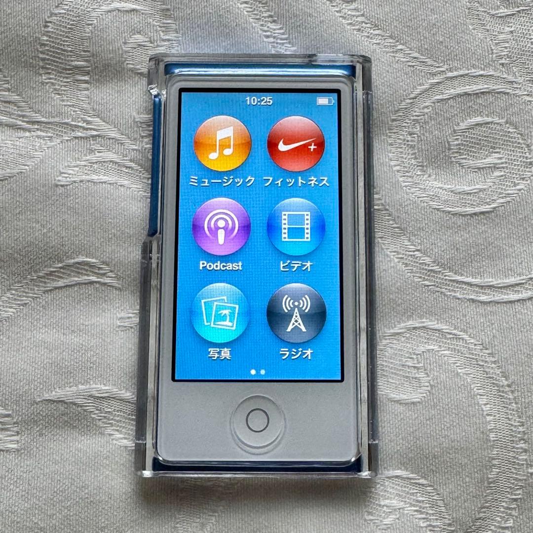 Apple iPod nano 第7世代 ブルー 16GB