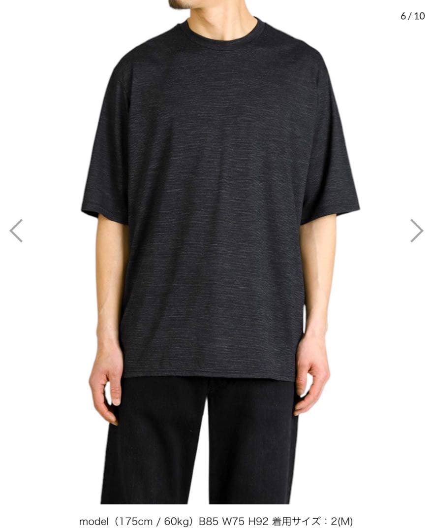 marka CREW NECK TEE - super 120’s wool