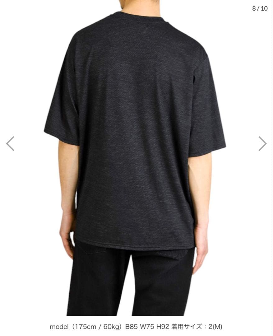 marka CREW NECK TEE - super 120’s wool