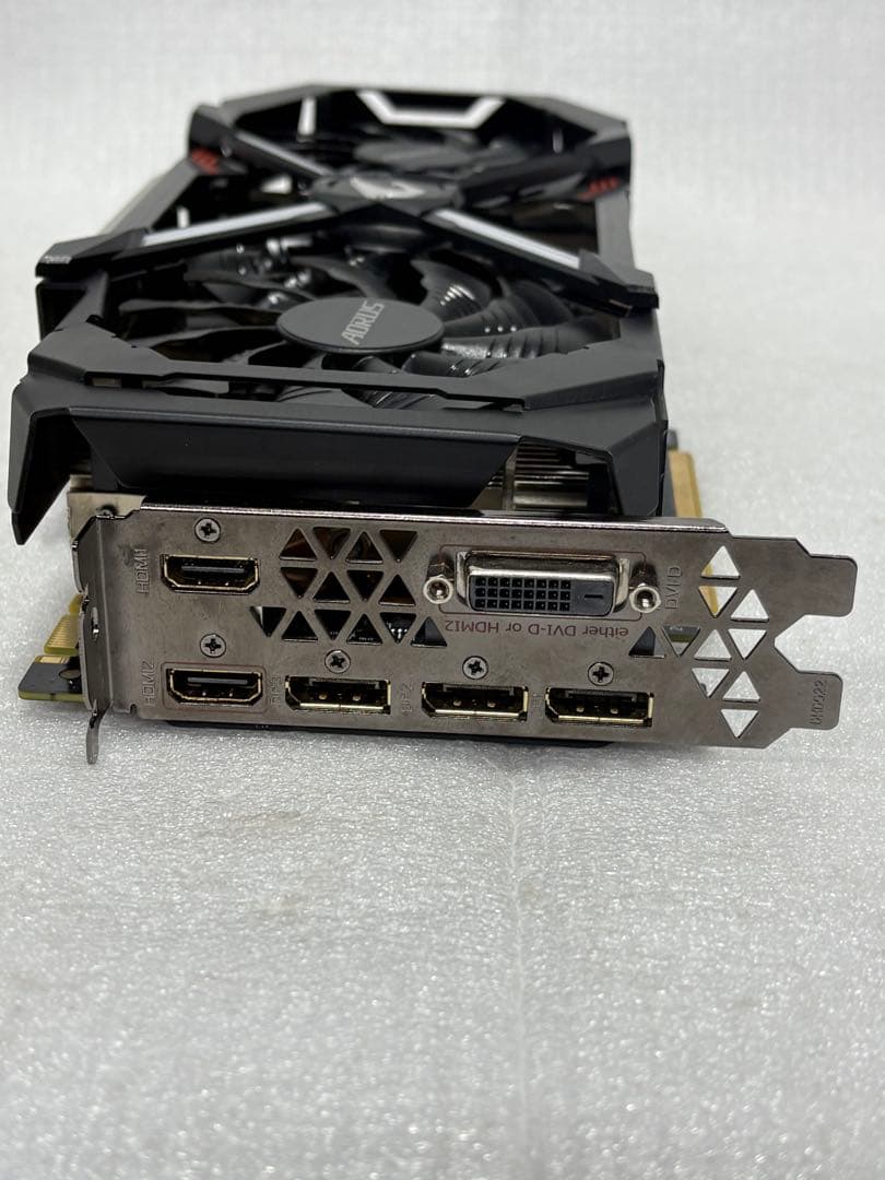 AORUS gtx1080ti 11GBグラフィックボード訳あり作動品