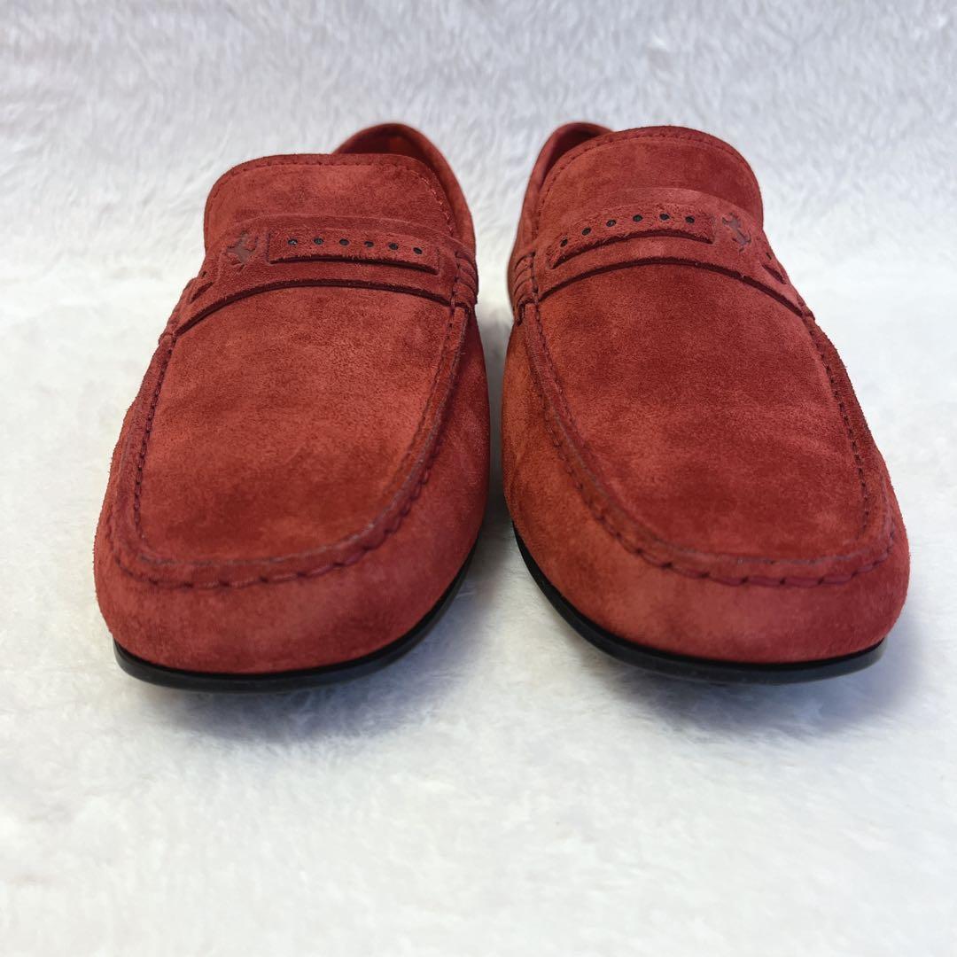 【未使用】 TOD’S Ferrari シティ ゴンミーニ ドライビングシューズ