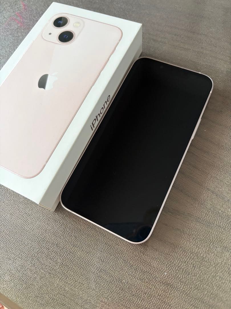 Apple iPhone 13mini ピンク 本体•充電ケーブル•箱