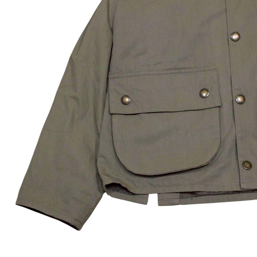 BRITISH KHAKI【Free】 コーデュロイ襟 ミリタリージャケット