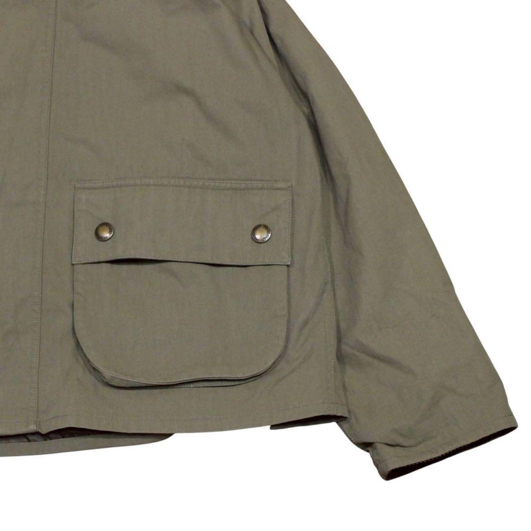 BRITISH KHAKI【Free】 コーデュロイ襟 ミリタリージャケット
