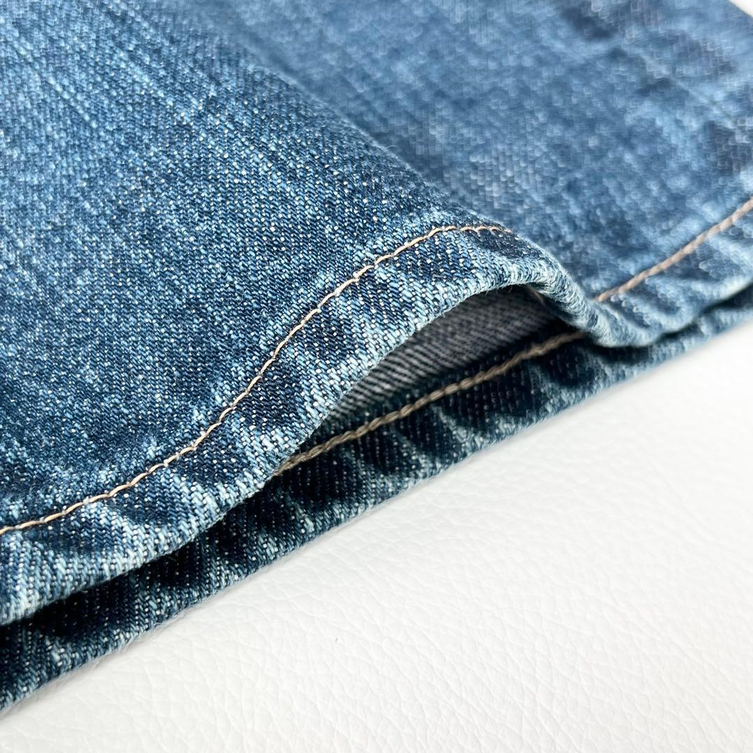 3294【極美品】45R ストレートデニム 45年ものがたり シャルロット 保美