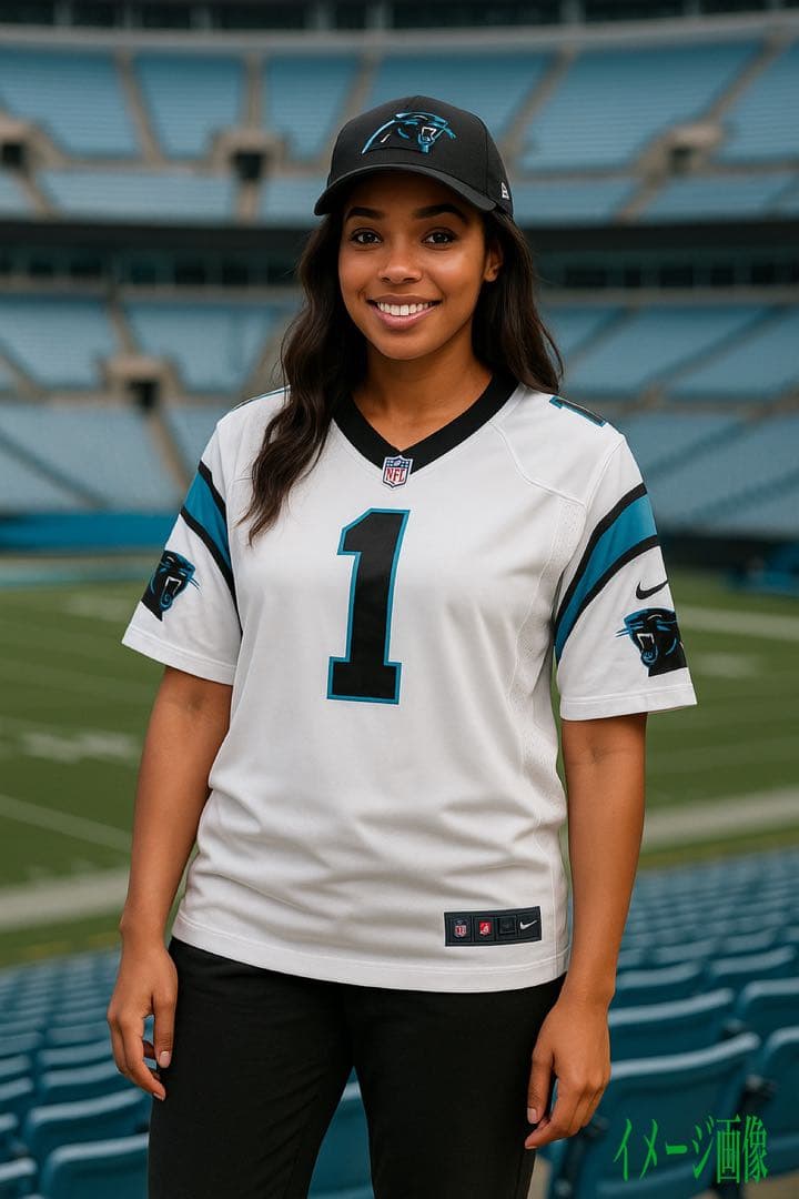 ナイキ 半袖NFL カロライナ・パンサーズ ユニフォーム 白系 XLサイズ