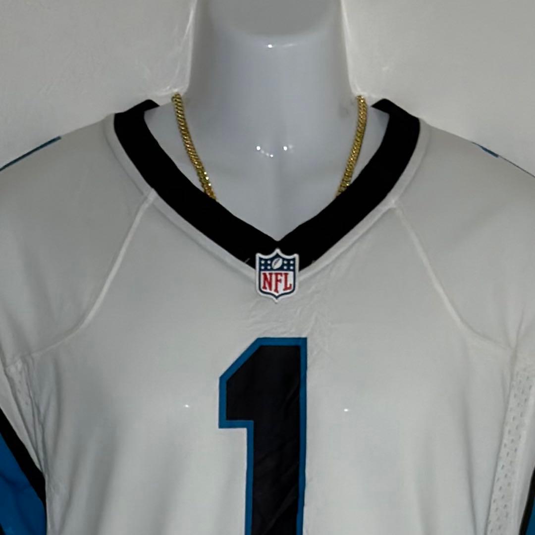 ナイキ 半袖NFL カロライナ・パンサーズ ユニフォーム 白系 XLサイズ