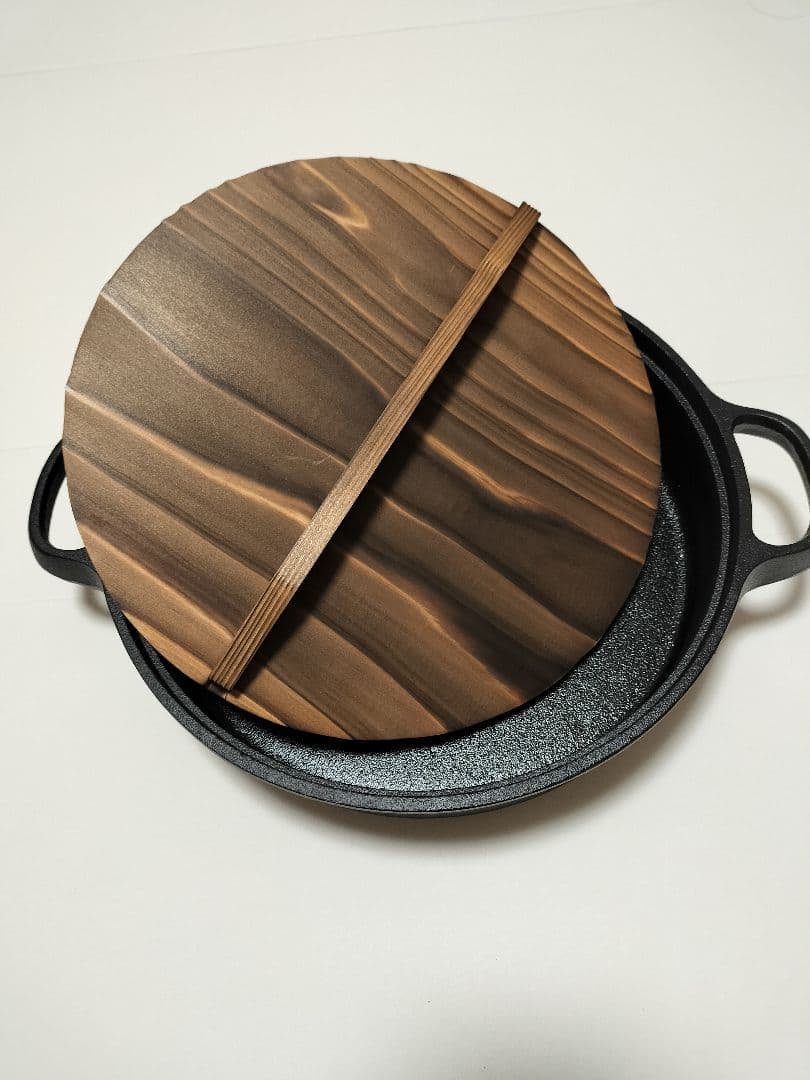 値下げ　南部鉄器Oigen すき焼き餃子兼用鍋26cm
