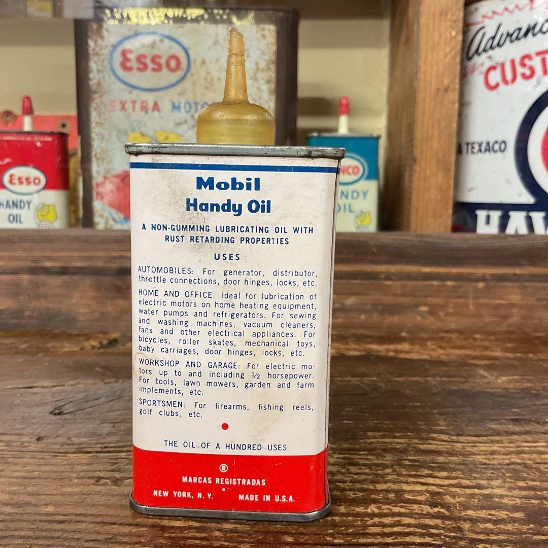 USA モービル　OIL缶
