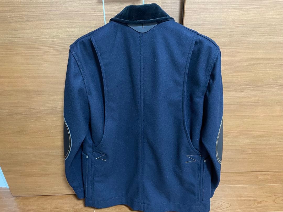 COACH コート 86641 46 メンズ アウター ウール ネイビー　正規品