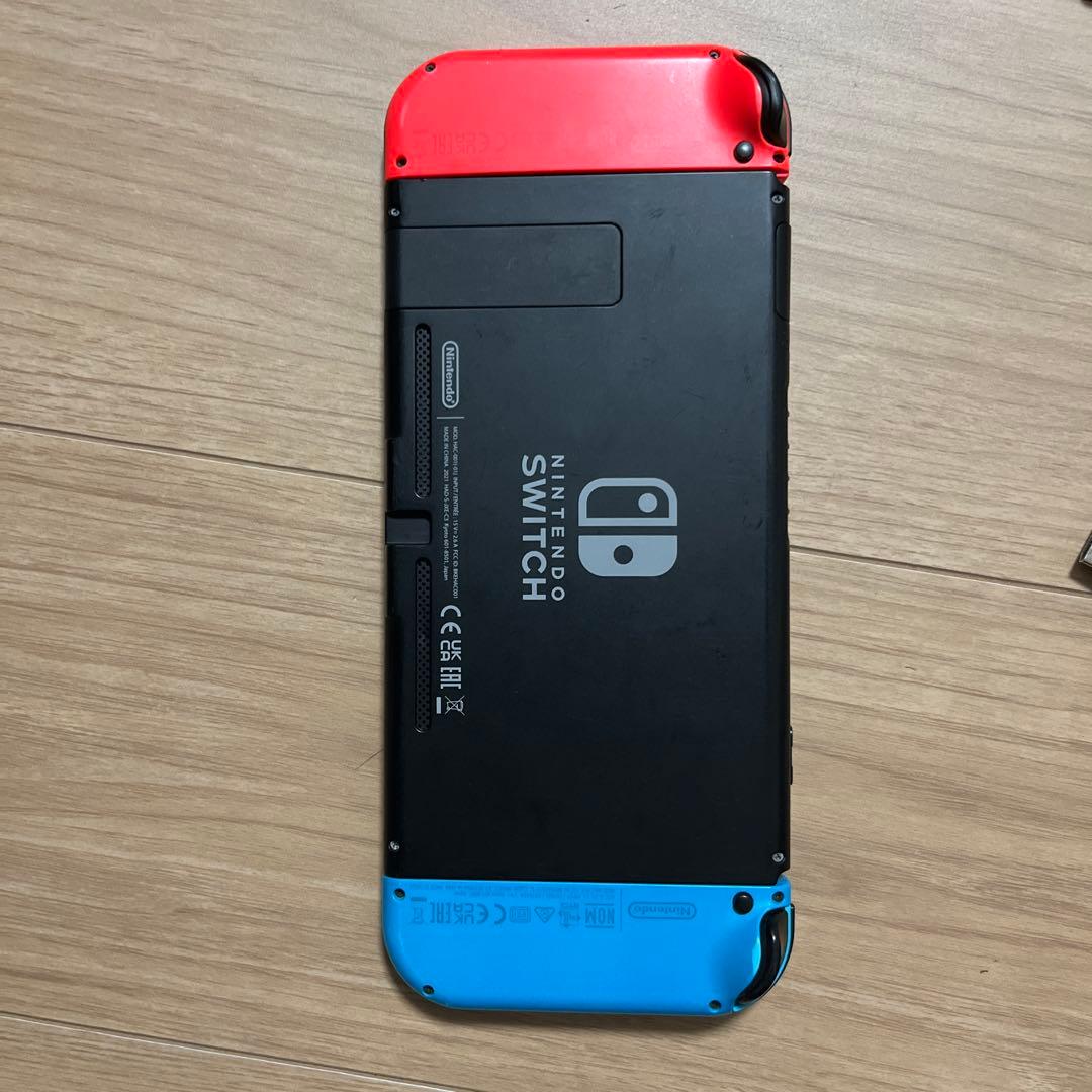 ゾ*リ様 Nintendo Switch 本体 青/赤 Joy-Conとプロコン