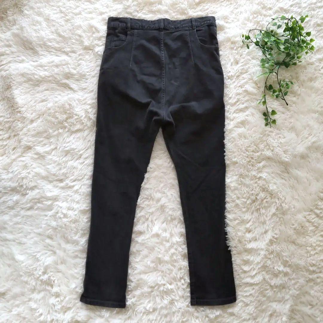 メルシーボークー mercibeaucoupうしろまえデニムパンツ4 XL