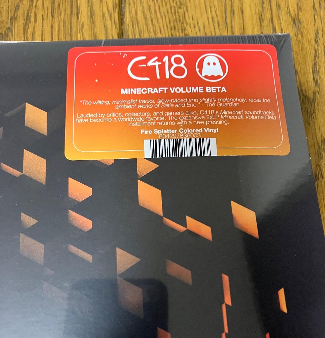 MINECRAFT マインクラフト / VOLUME BETA　レコード 新品