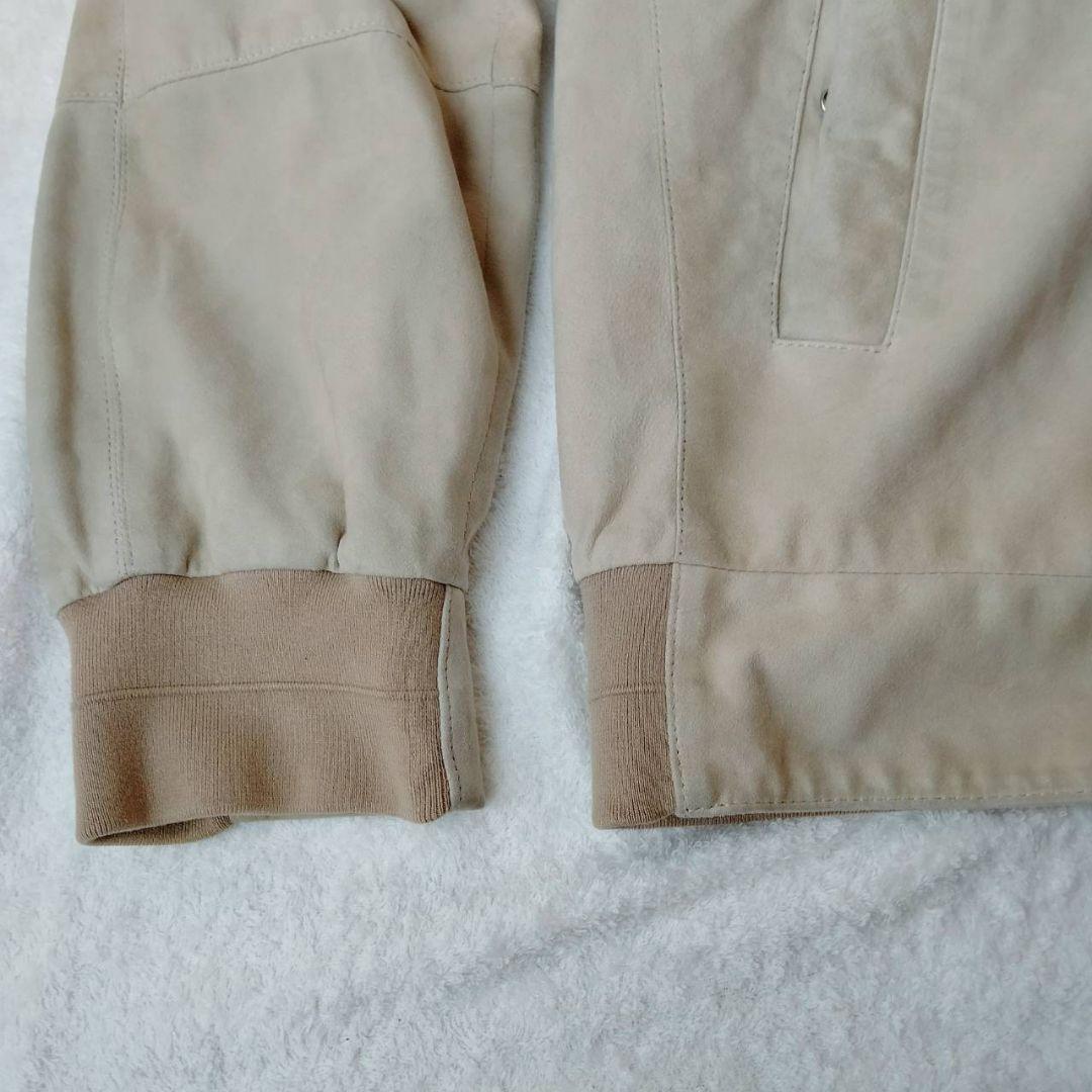 ブルネロクチネリ【美品】レザージャケット　ブルゾン　Ｌサイズ相当　定価80万円