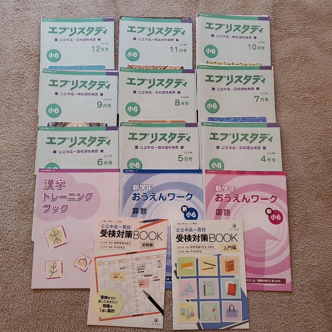 公立中高一貫校 適性検査対策 小6 エブリスタディ Z会