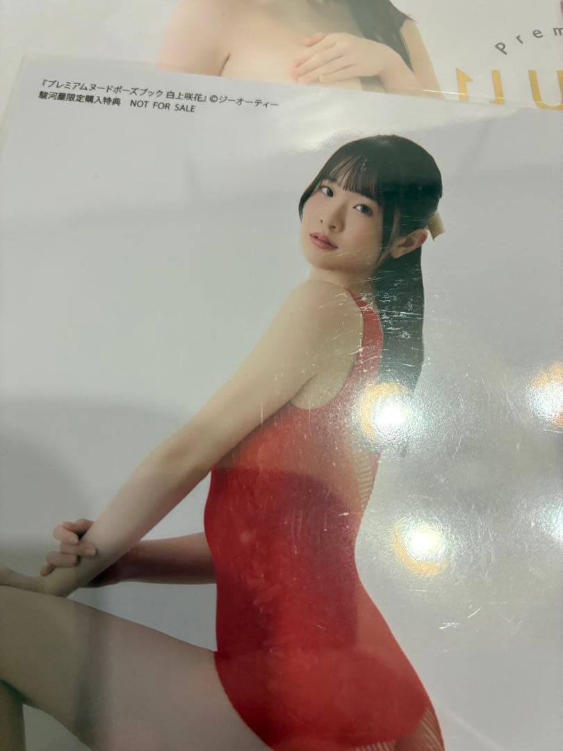 【新品未開封・駿河屋限定生写真付】プレミアムヌードポーズブック 白上咲花