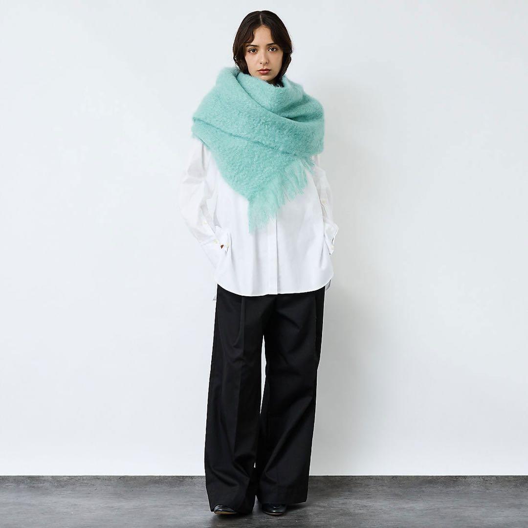 MANTAS EZCARAY モヘアストール　ルージュ ヴィフ ラクレ