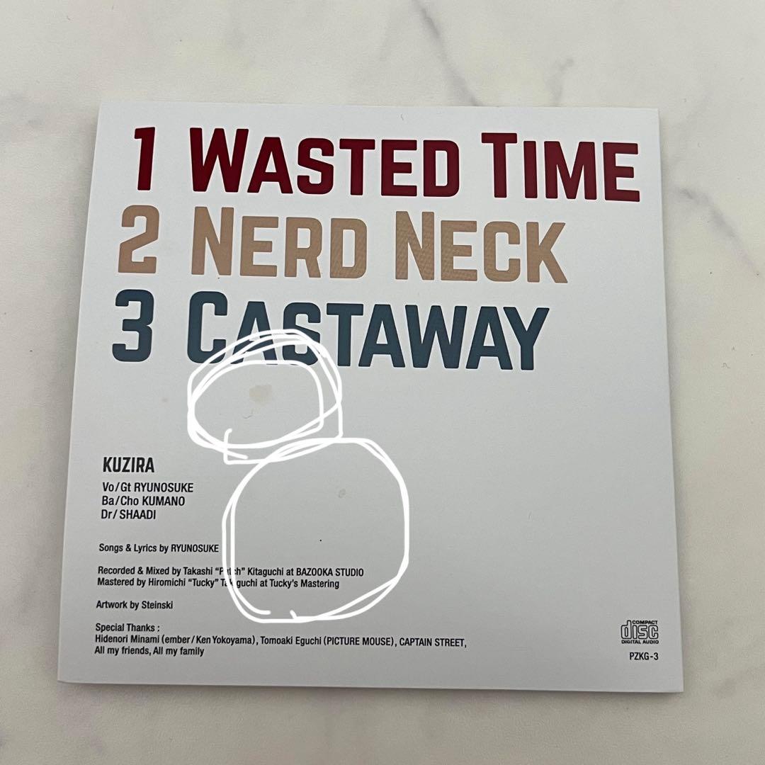邦楽 KUZIRA PIZZA OF DEATH Wasted Time CD