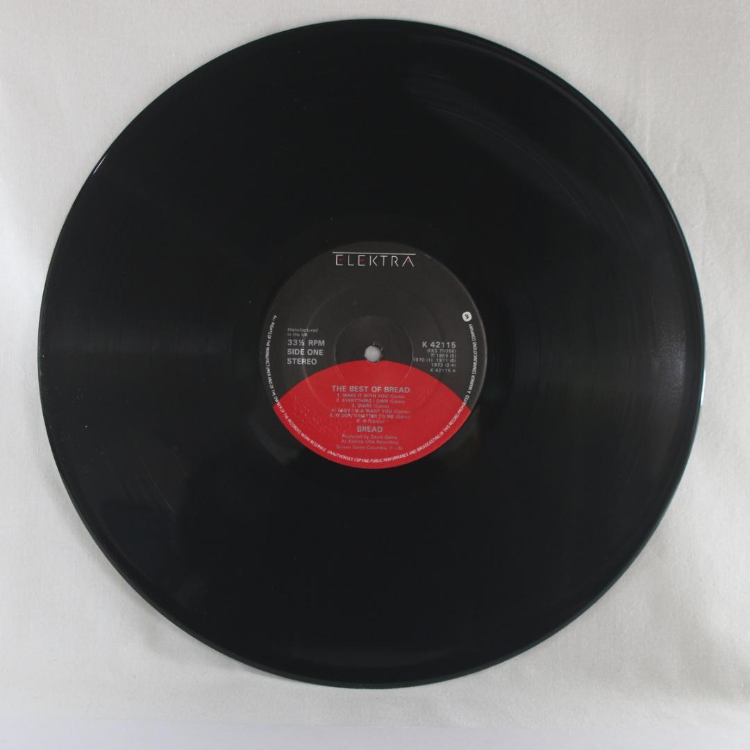 英LP The Best of Bread UK盤 Stereo ブレッド