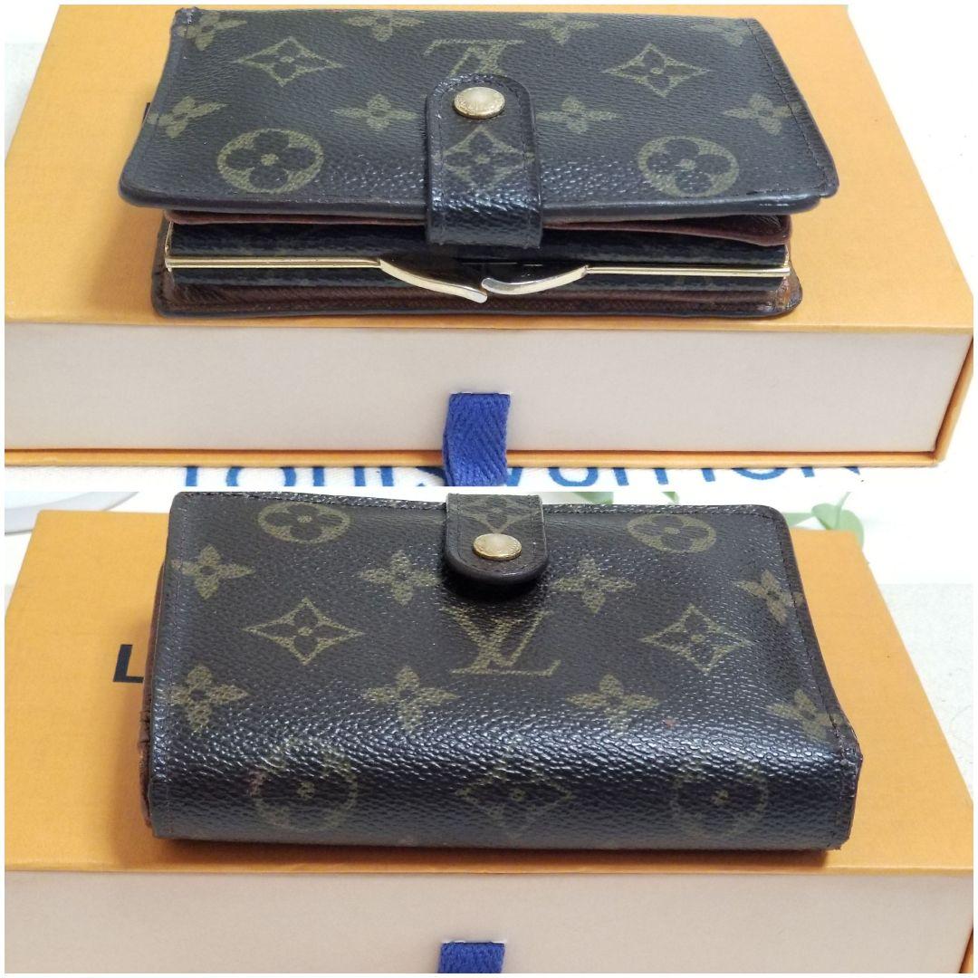 【ペンキ屋さん専用】ルイヴィトン モノグラム 二つ折り財布 がま口 ポルトモネ