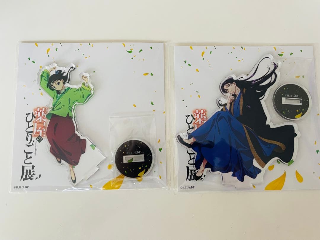 新品　薬屋のひとりごと展　限定　アクリルスタンド　猫猫　壬氏