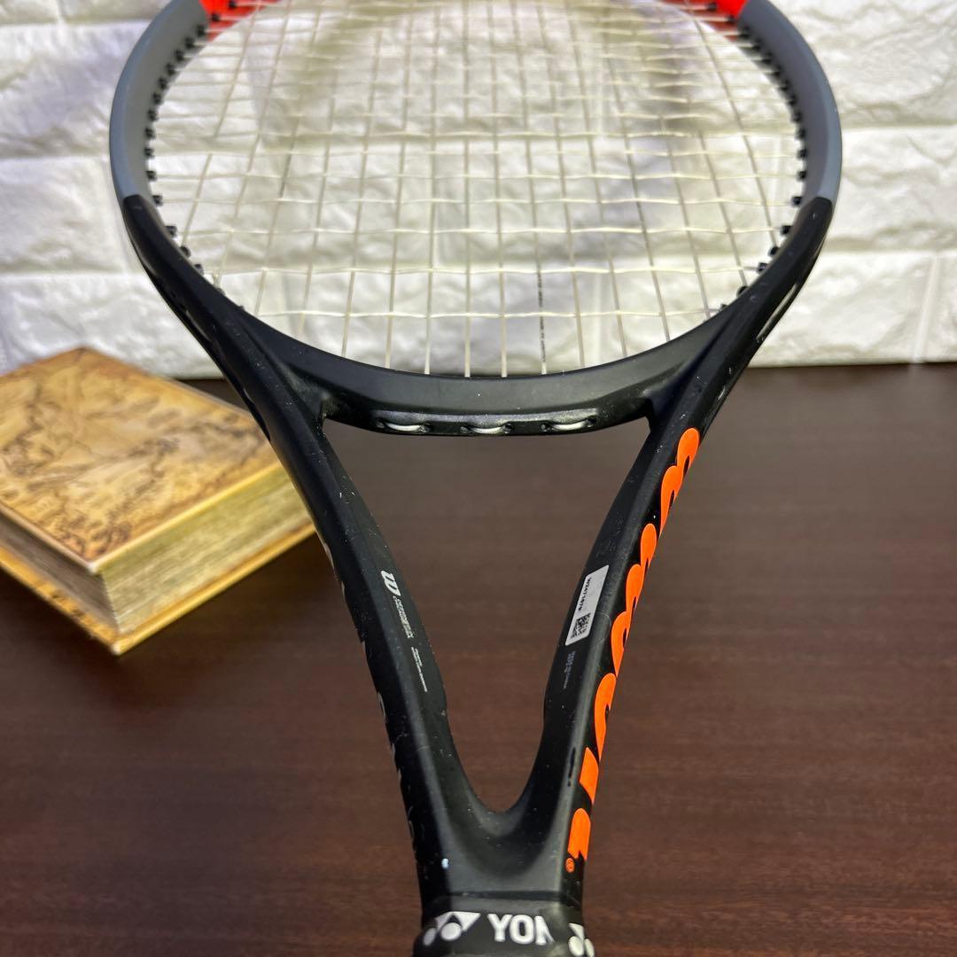 美品　ウィルソン　wilson CLASH100 v1.0 テニス 　ラケット