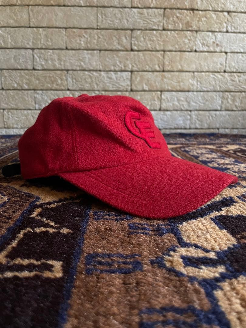 希少 GOODENOUGH FELT LOGO BASEBALL CAP