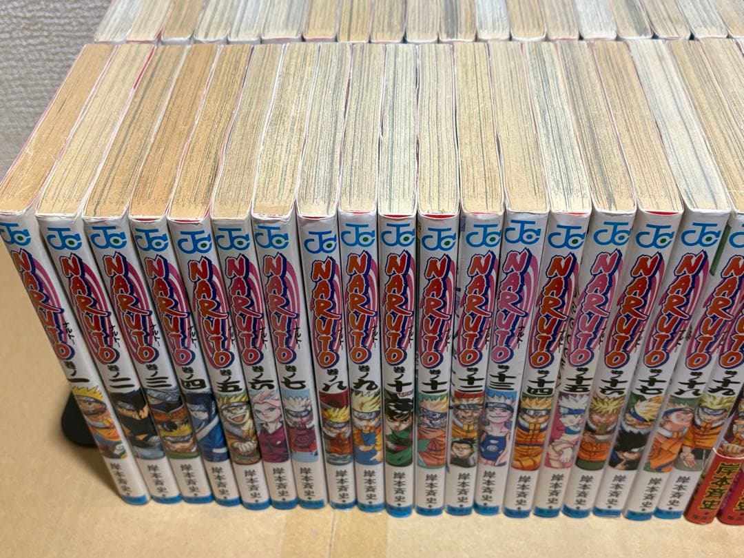 【NRT11p】《全巻初版本》NARUTOナルト全72巻全巻セット+外伝巻セット