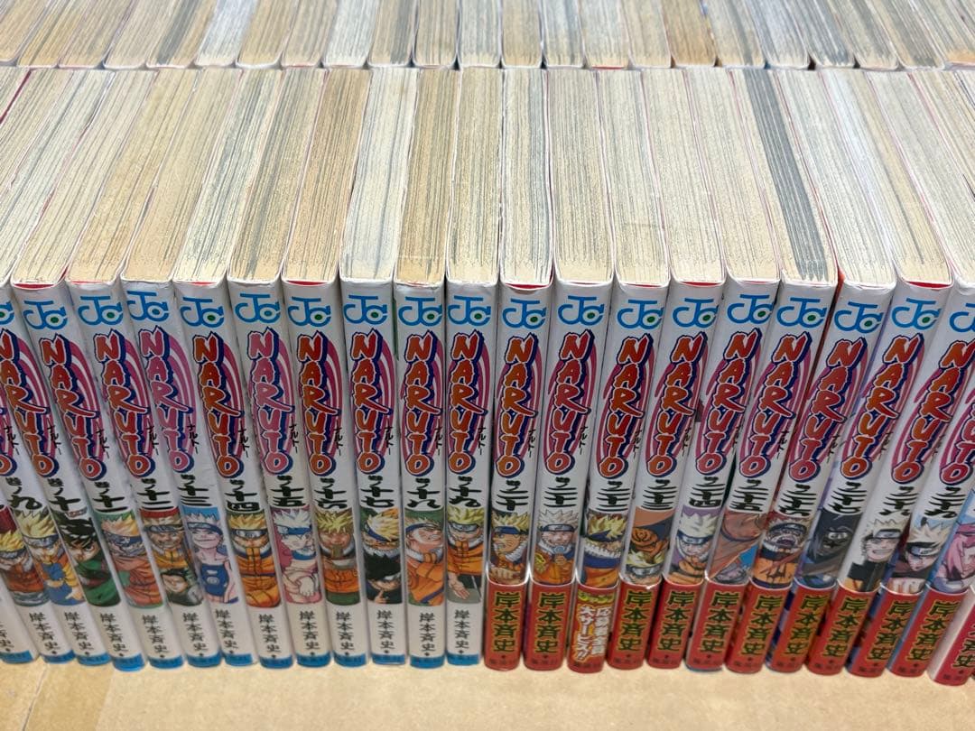 【NRT11p】《全巻初版本》NARUTOナルト全72巻全巻セット+外伝巻セット
