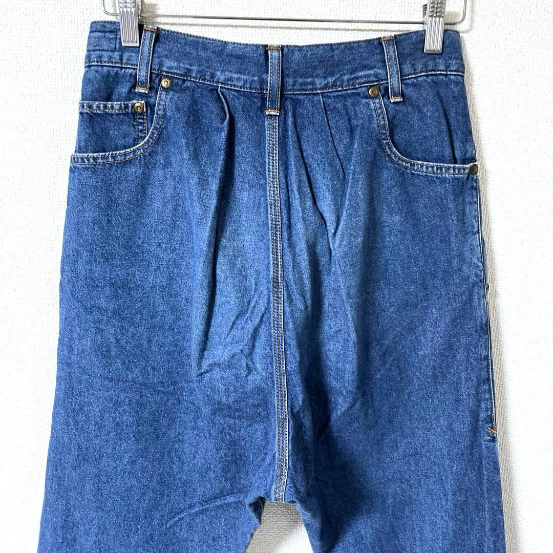 【希少】メルシーボークー×リー コラボ サルエルデニムパンツ うしろまえ仕様M