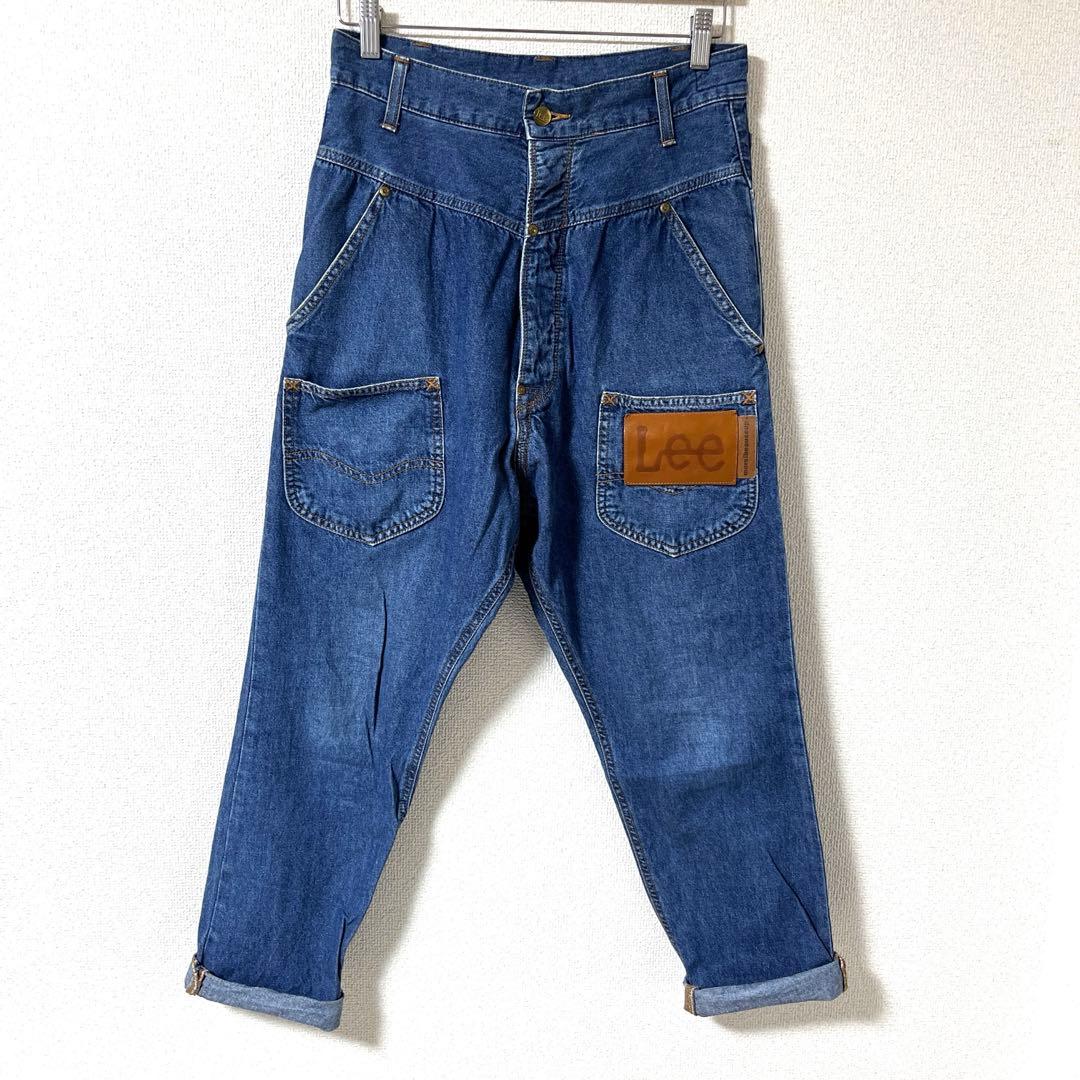 【希少】メルシーボークー×リー コラボ サルエルデニムパンツ うしろまえ仕様M