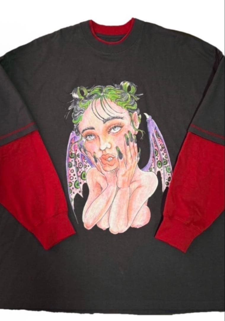 アールイードット / RE. / 仲里依紗 オーバーサイズTシャツ