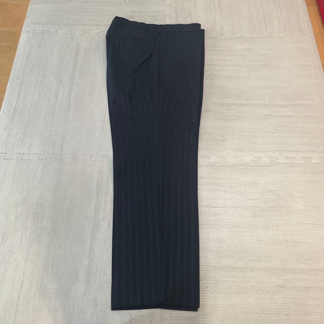 HUGO BOSS ストライプスーツ ネイビー