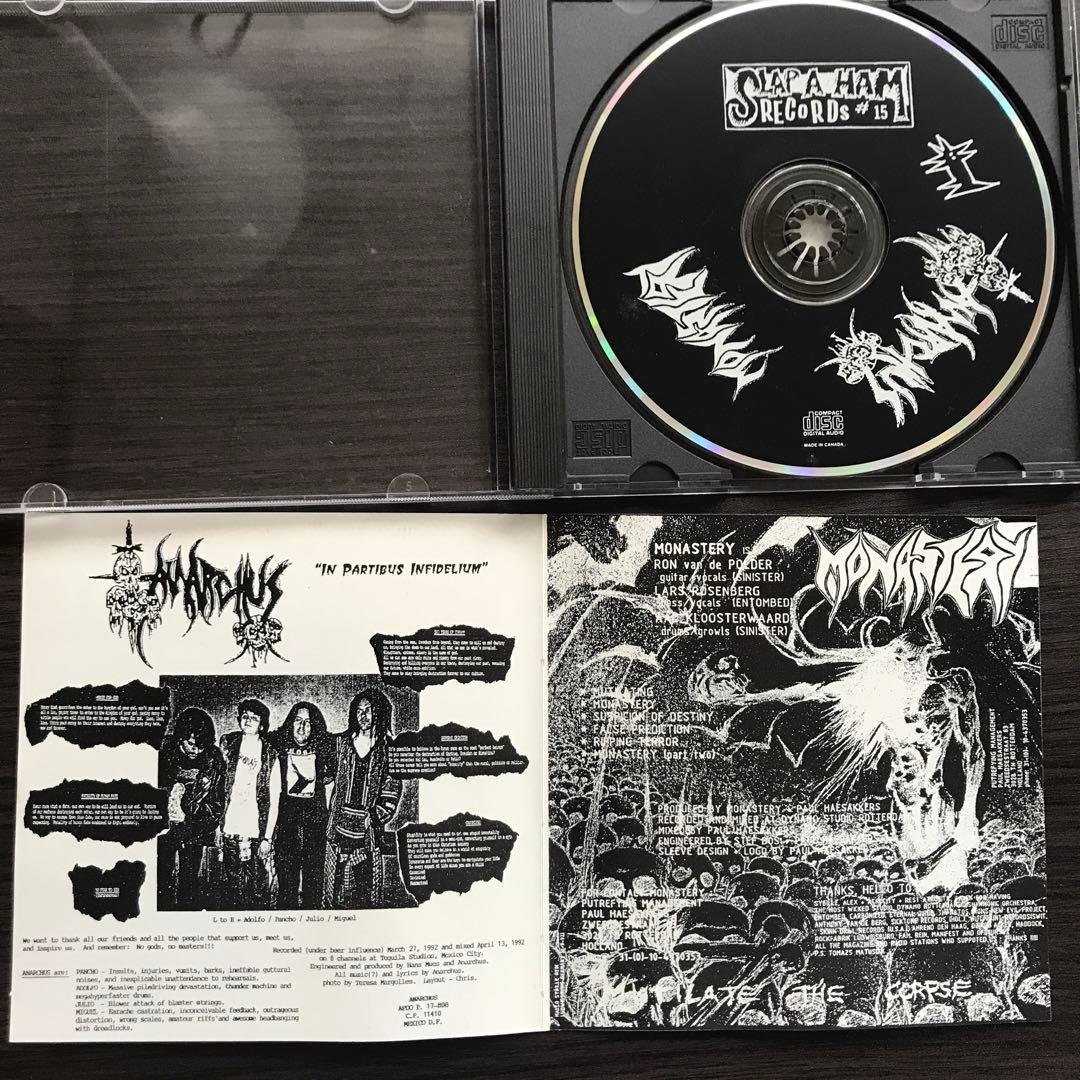 洋楽 Monastery/anarchus split