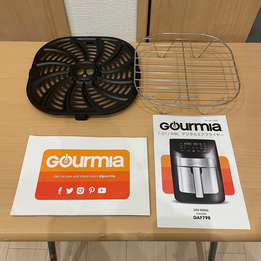未使用品 GOURMIA デジタルエアーフライヤー GAF798