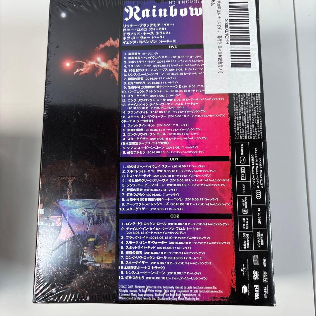 レインボー　CD・DVD　2種類　Tシャツ　Lサイズ　/　ディオ特集　3点セット