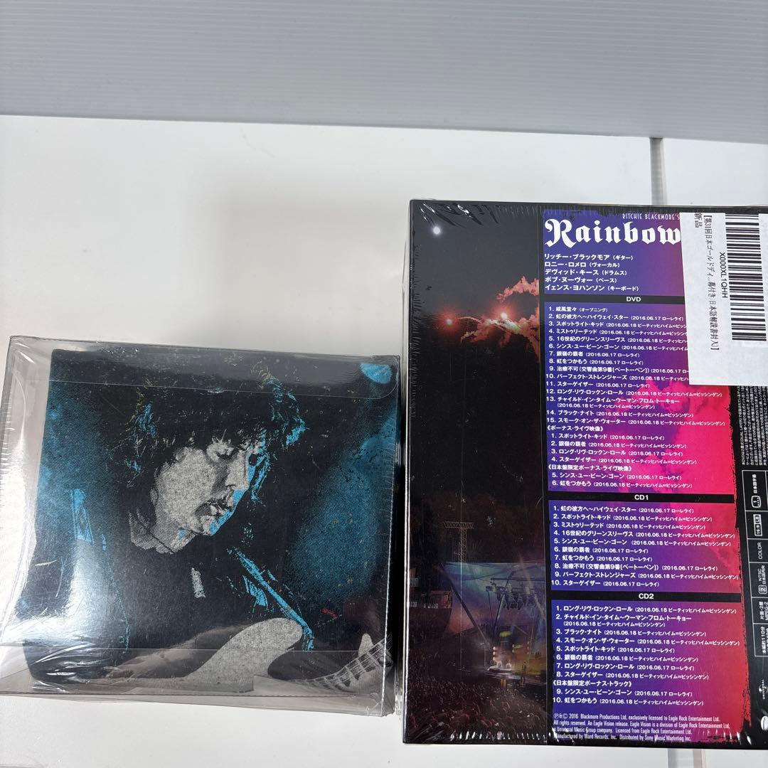 レインボー　CD・DVD　2種類　Tシャツ　Lサイズ　/　ディオ特集　3点セット