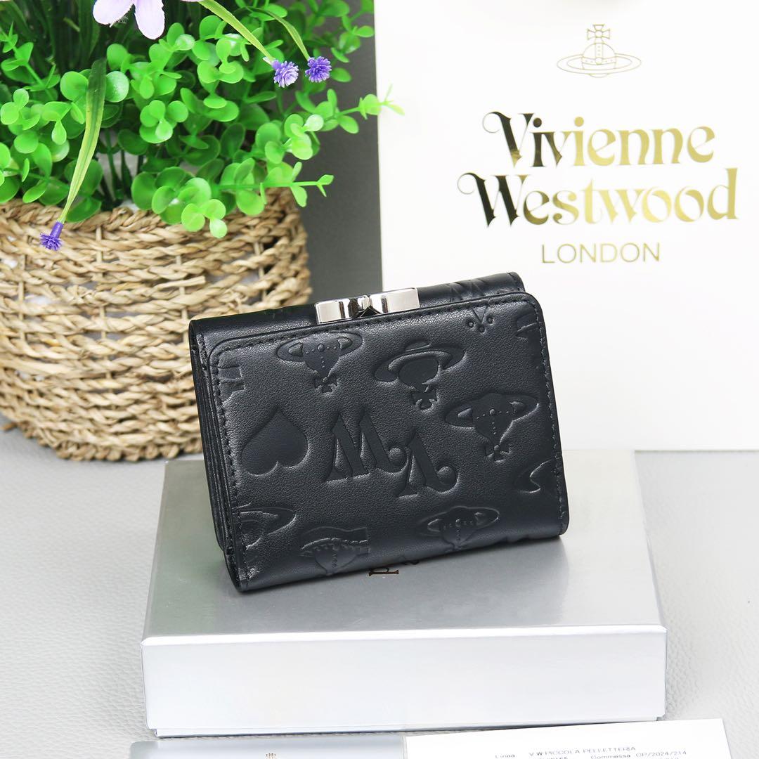 Vivienne Westwood ヴィヴィアン 三つ折り財布 レザー1“