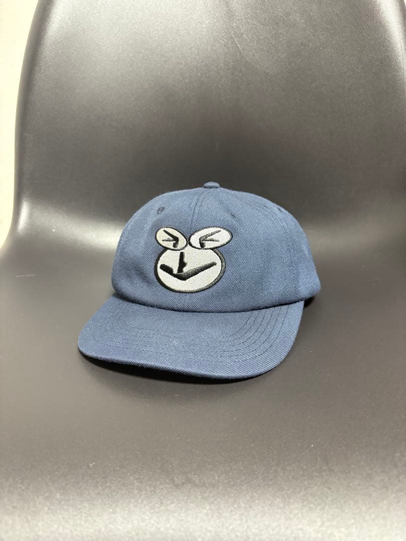 supreme aphex twin 6-panel navy ネイビー