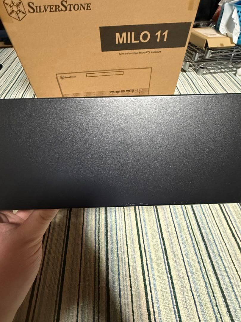 Silver Stone ML11B PCケースSST-ML11B ＋300W