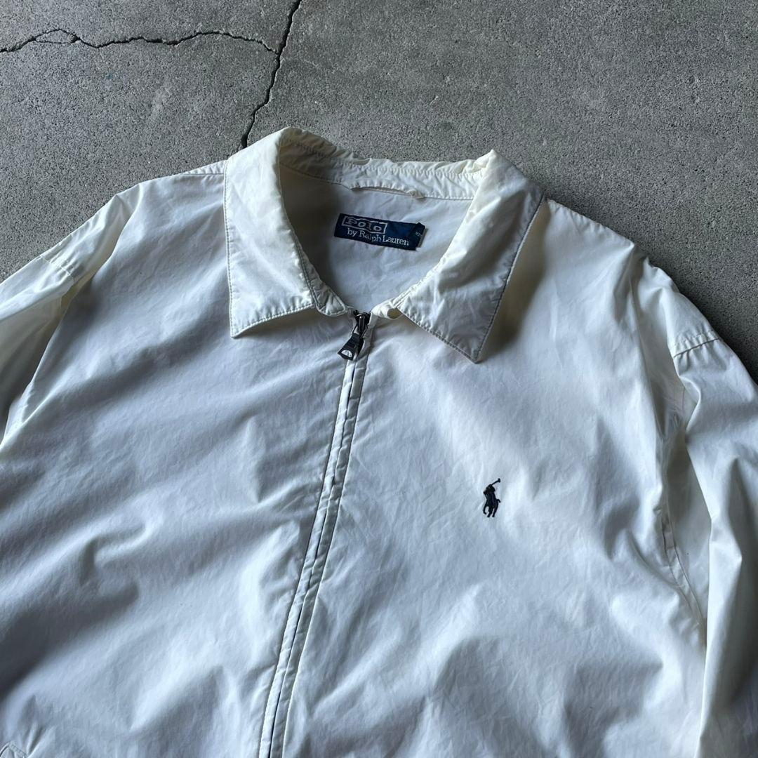 ジャケット・アウター 90s polo ralph lauren swing top white