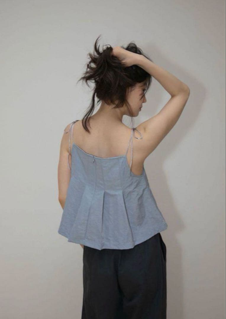 トップス Pleated Cami Top / OHOTORO