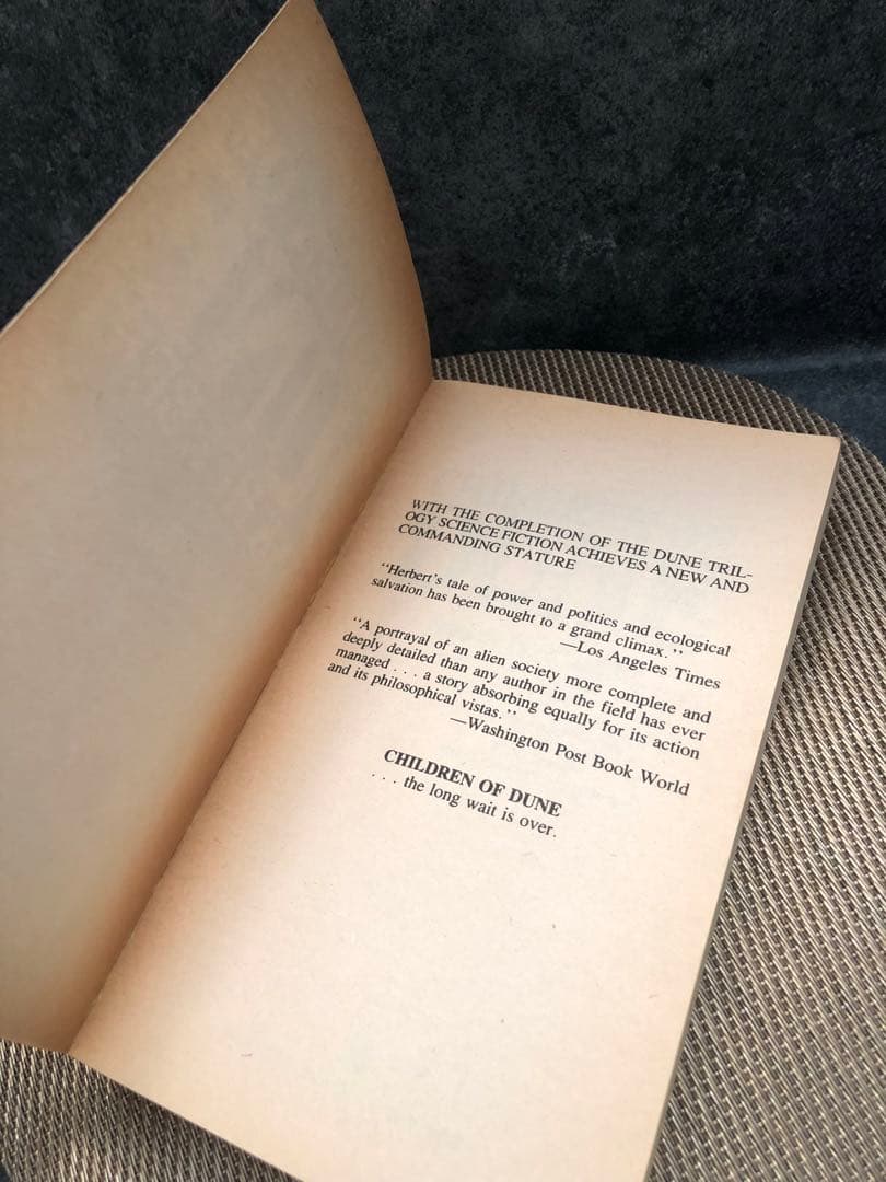 希少　Children of Dune Frank Herbert