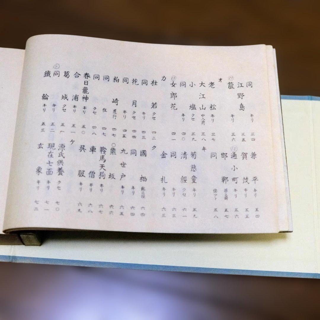 観世流大成版　仕舞形月　全