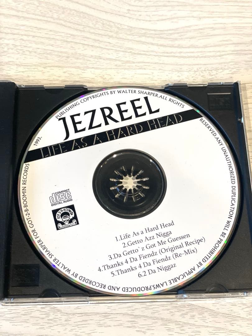 【OG盤】Jezreel Life As A Hard Head g-rap