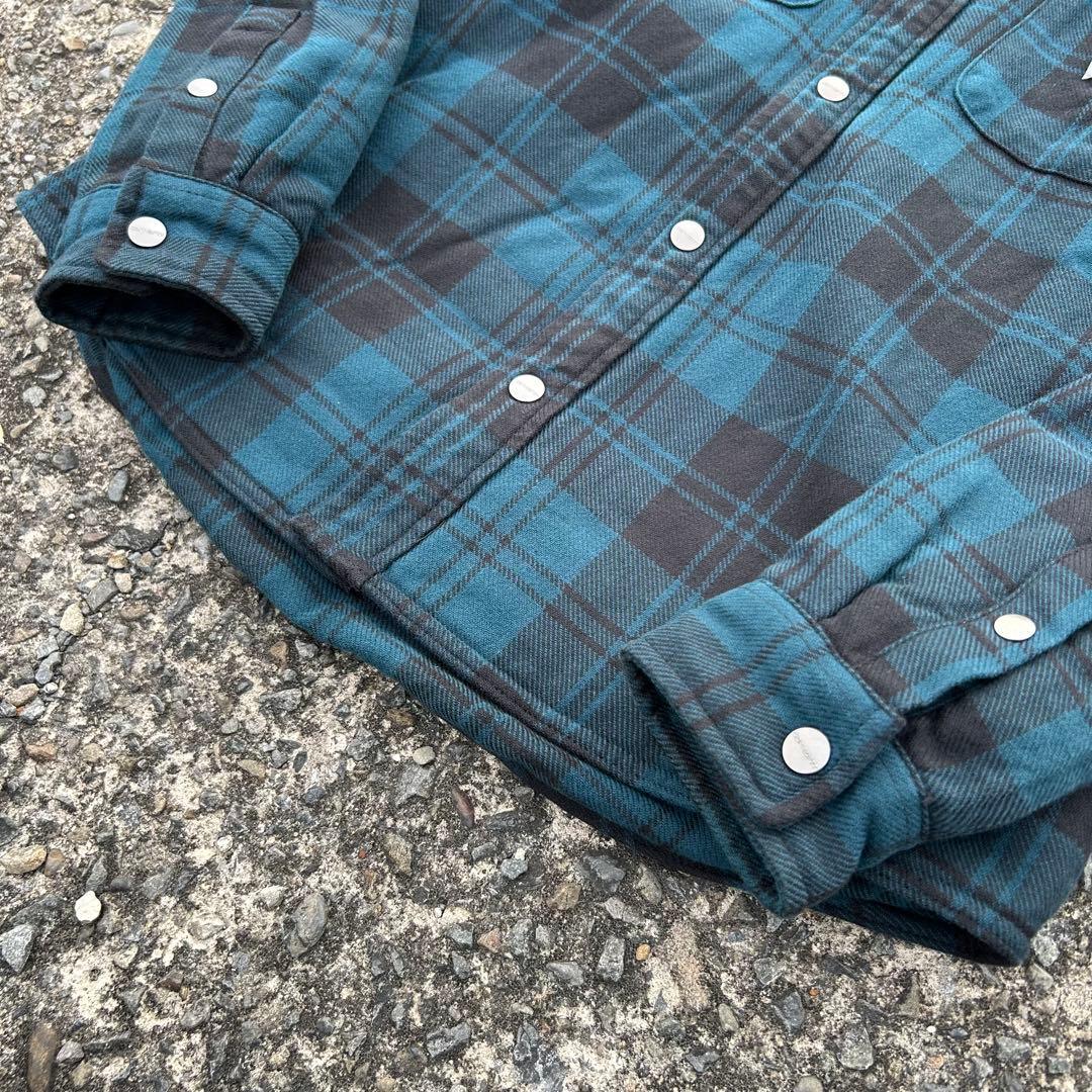 【美品】CARHARTT WIP チェック シャツ ジャケット 裏地 フリース