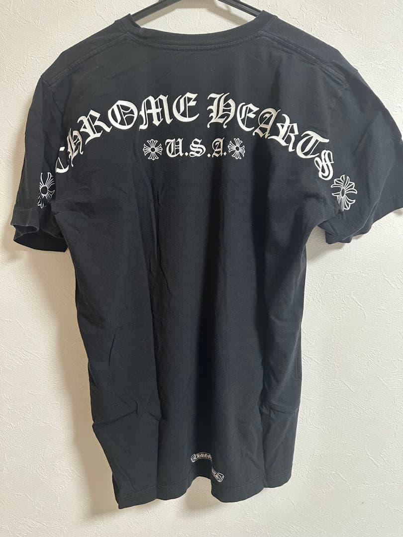 Chrome Hearts Tシャツ　希少U.S.Aバックプリント　Ｌサイズ