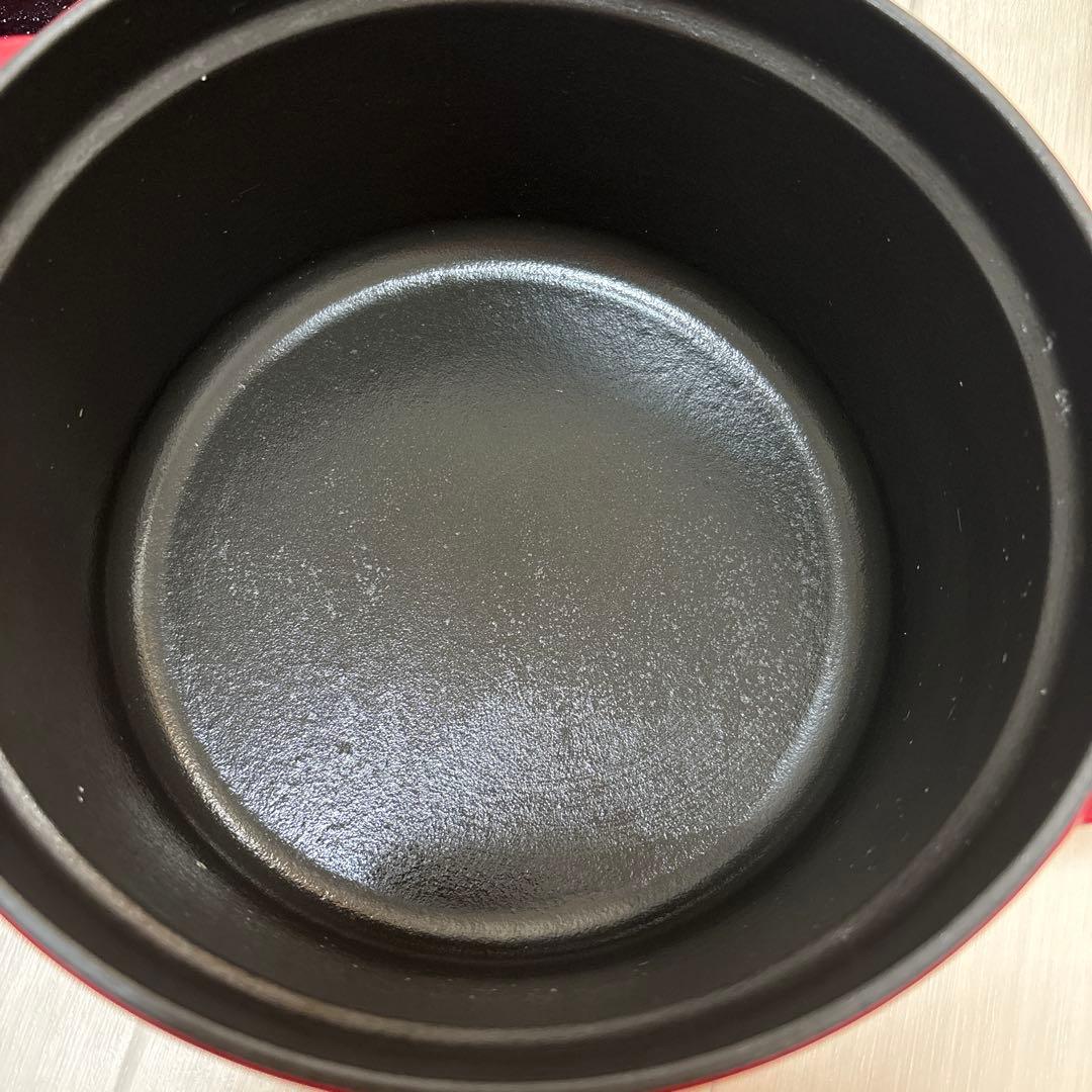 staub 20cm 鍋　チェリーレッド